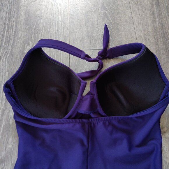 MagicSuit Halter Top with Notch One Piece Swimsuit - Picture 5 of 11